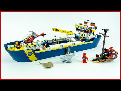 Vidéo LEGO City 60266 : Le bateau d'exploration océanique