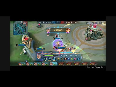 Maniac! Mirror Mayhem |Anxiety|MLBB|