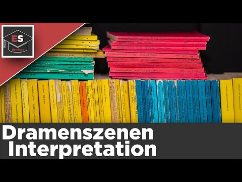 Drama scene interpretation – drama analysis – interpretation of dramatic texts – simply explained!