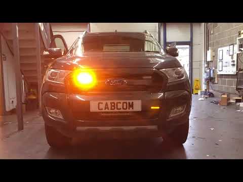 Ford Ranger flashing amber lights