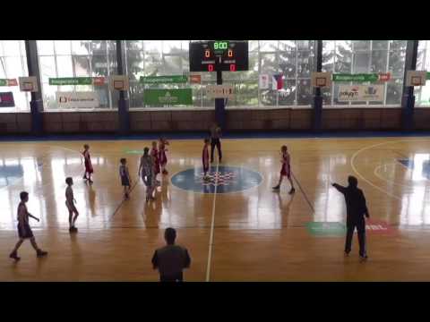 Sokol Nová Paka - BA Sparta Praha (Národní finále U11 miniMIX, semifinále, Brno, 23.4.2016)