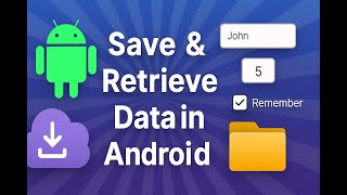 Download lagu 35. How to Retrieve Saved Data Using SharedPreferences in Android | Kotlin Tutorial mp3