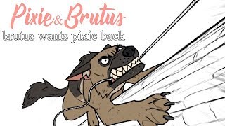 Brutus wants Pixie back - Part 4 - Eagle Story | Pixie and Brutus Comic Dub