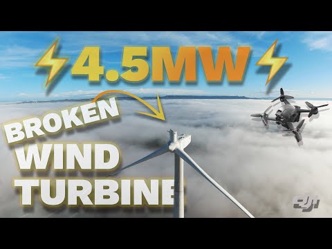 Broken Wind Turbine