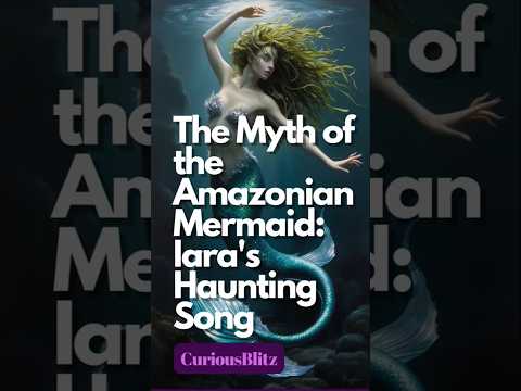 "The Myth of the Amazonian Mermaid: Iara's Haunting Song 🧜‍♀️🎶"