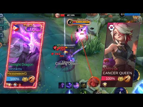 TOP GLOBAL MOSKOV VS MELISSA! THIS IS HOW YOU DESTROY THIS OVERPOWERED MARKSMAN! MLBB