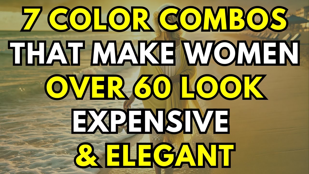 7 Color Combinations That Make Women Over 60 Look Expensive & Elegant |  Women's Fashion Over 60