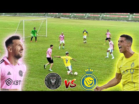 AL NASSR x INTER MIAMI THE GREAT DUEL BETWEEN CR7 x MESSI ‹ Rikinho ›