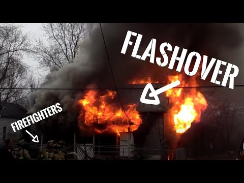 Firefighters Evacuated - FLASHOVER 101 (firefighter breakdown)