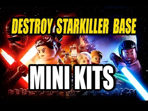 LEGO Star Wars The Force Awakens | Chapter 9 - Destroy Starkiller Base | Mini Kit Locations