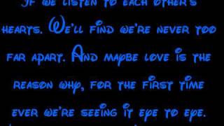 Eye-To-Eye - A Goofy Movie Lyrics HD