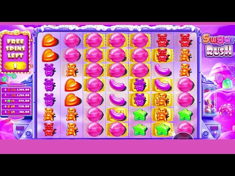 18K SPUN IN ON SUGAR RUSH WILD SESSION