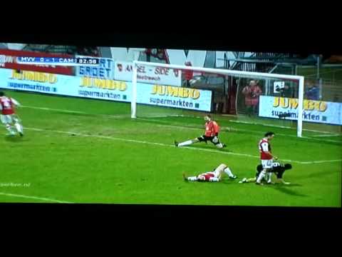15-02-2013 MVV Maastricht - S.C. Cambuur: 1-2 Goals Cambuur