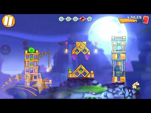 ANGRY BIRDS 2 - Cobalt Plateaus : Greenerville - Level 168 : Hard Level