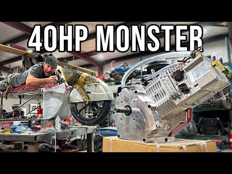 Taking Delivery + Dyno Tuning our $6,000 ALL BILLET Animal for our Land Speed Mini Bike