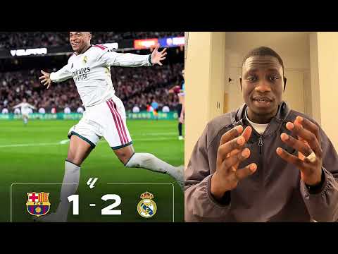Barca 1-2 Real Madrid… Morinhio Game na Barca yamal kass rek 