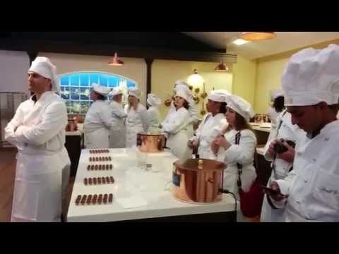 Chocolate master class at Lindt factory in Switzerland