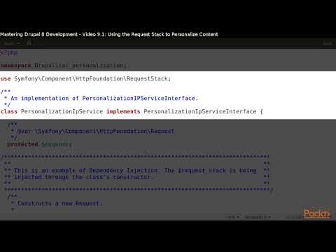 Mastering Drupal 8 Development Retrieving Information from an HTTP Request| packtpub com