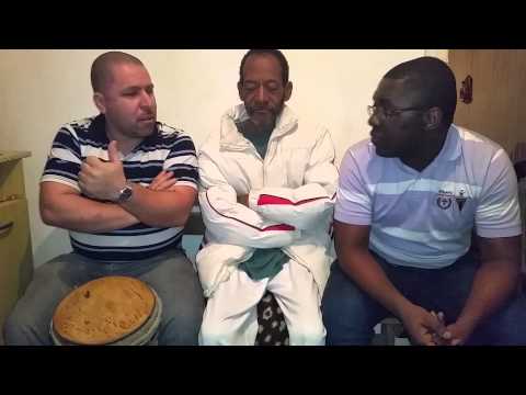 Chamim, Vagner and Jarbas, homage to Exu Lode Dare