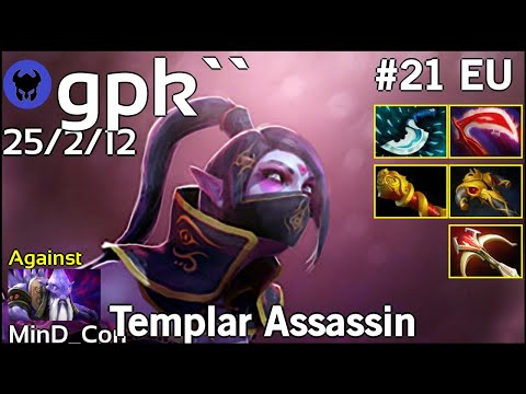 gpk`` plays Templar Assassin!!! Dota 2 7.21