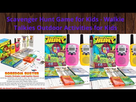 Scavenger Hunt Game Amazon Exclusive – Contains Over 200 Cards – Fun Party Game f