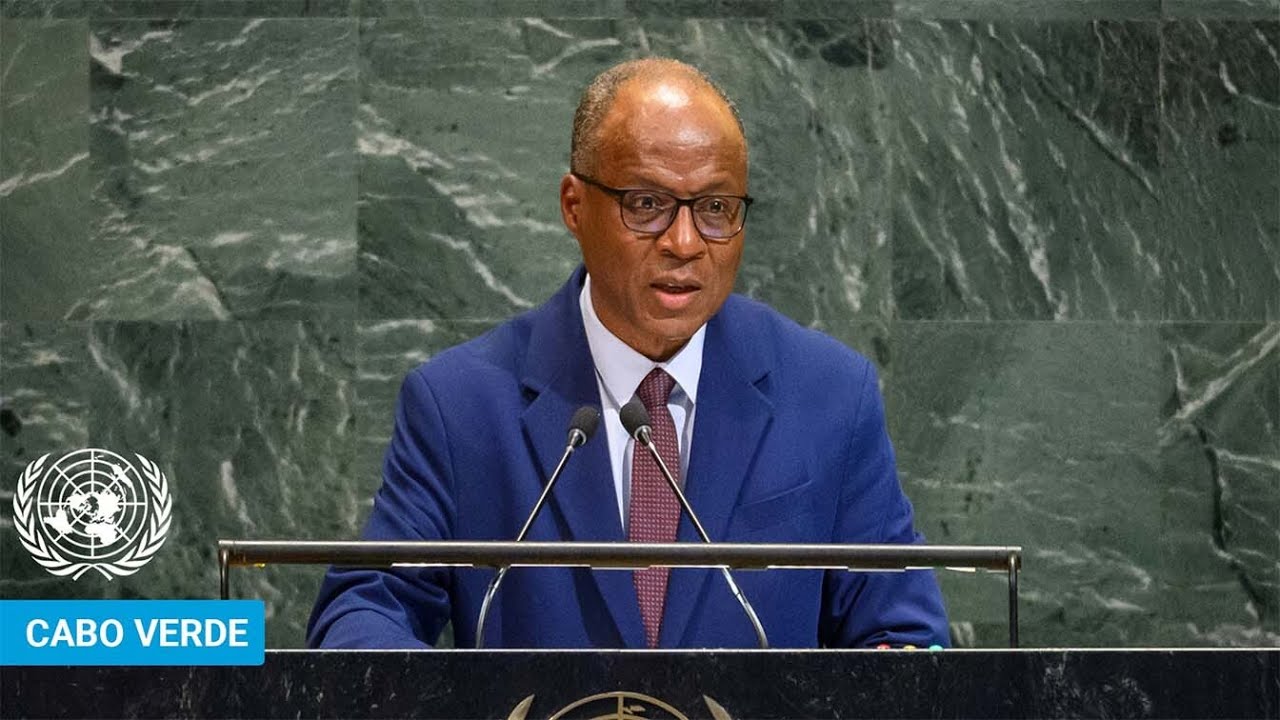 Cabo Verde's Prime Minister Addresses UN General Assembly on Climate Action and Global Peace