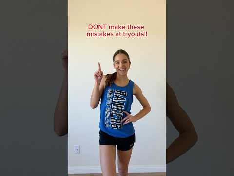 WARNING!! DONT do this at TRYOUTS! ❌ #cheerleader #flips #dance #middleschool #varisty #audition