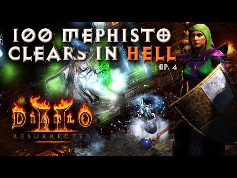Smashing the Loot Piñata!  (580% MF) 100 Mephisto Runs in Diablo 2 Resurrected