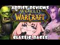 ARTIST DISCOVERS WoW RACES
