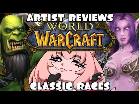 ARTIST DISCOVERS WoW RACES