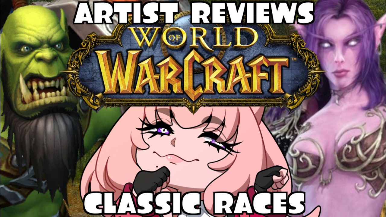 ARTIST DISCOVERS WoW RACES