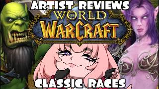 ARTIST DISCOVERS WoW RACES