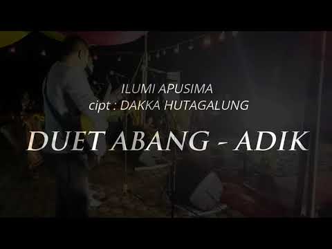 Duet ABANG-ADIK - Ilumi Apusima (Live Cover) Pantai Pandua Nainggolan