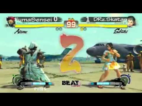 [BeatByContest 2011] Singles - Pool 5 - Fuma Sensei (GO) vs DRz.Skatan (SK)