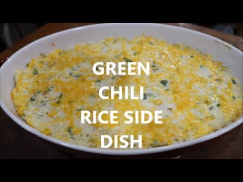#589 TEX MEX GREEN CHILI RICE SIDE DISH