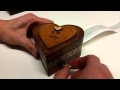 Handmade music box playing ed sheeran song ...