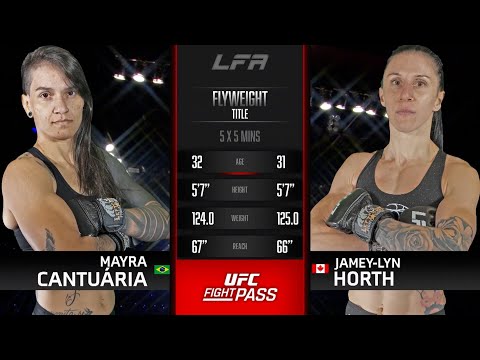 Jamey-Lyn Horth vs Mayra Cantuaria full fight