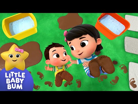 This Little Piggy ⭐ Baby Max's  Splashy Time! | Little Baby Bum