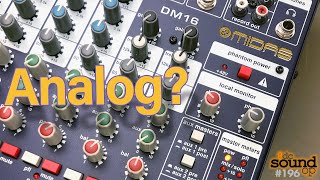 Video thumbnail for Midas DM16 Analog Mixer First Look and Review by DcSoundOp