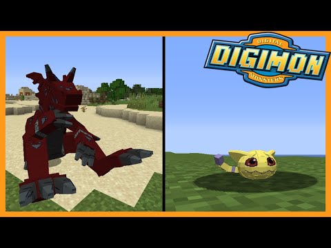 DIGIVOLVE TO CHAMPION & D&D TALK! Minecraft Digimobs New World Episode 5