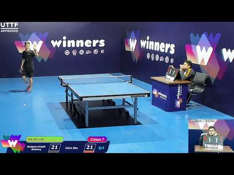 Nadporozhskii Aleksey - Udod Illia WINners. CUP Table Tennis 7 06.01.2021 15:15