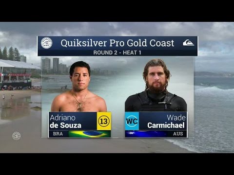 2016 Quik Pro: Round 2, Heat 1 Video