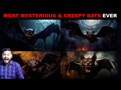 Mystery of The MOST Creepy Bats - Dracula Bats - Horror Episode | FactTechz