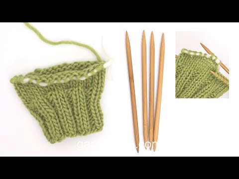 How to move stitches from a thread back onto needles