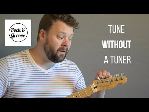 How to Tune a Guitar Without a Tuner | FOR BEGINNERS | Rock and Groove