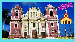 NICARAGUA, EXPLORING the magnificent 18th century CATHEDRAL of LEON