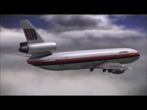 Flight UA/UAL232 Sioux City Crash Animation