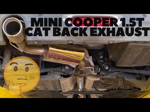 MINI Cooper 1.5T Cat Back SS Exhaust | Quick View