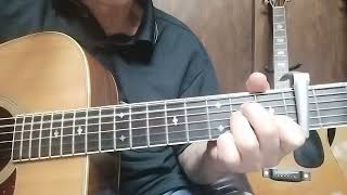 《窓》松山千春  ギター 弾き語りcover