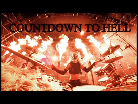Tatsuya Amano - Crossfaith - "Countdown to Hell "  (Drum Cam from SATANIC CARNIVAL 2022)